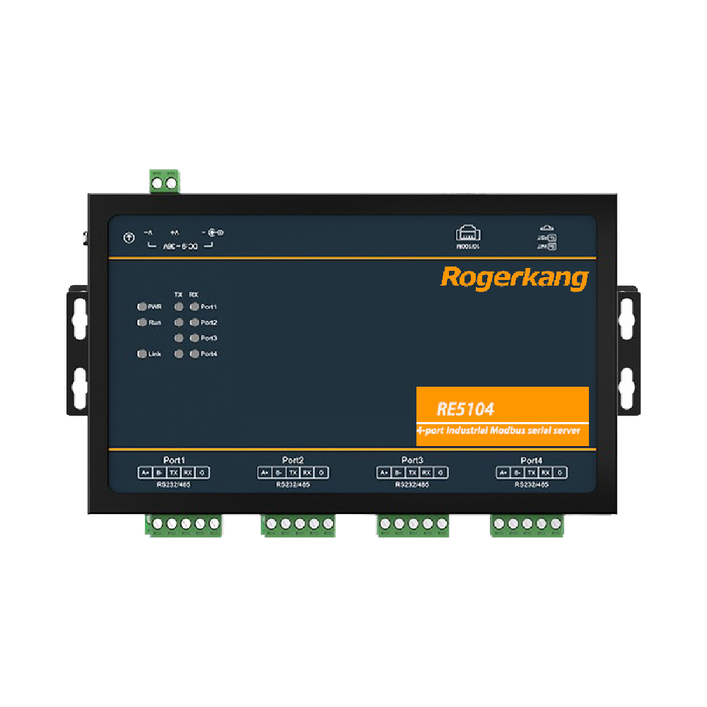 RE5104工業級4路RS232/485串口聯網服務器